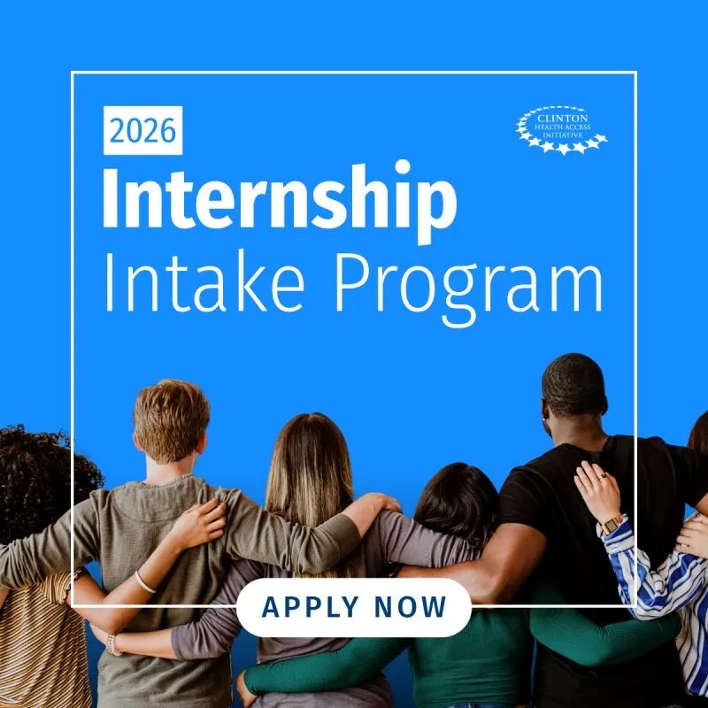 CHAI Launches 2026 Fully Funded Global Health Internship Program | Apply by November 15, 2025