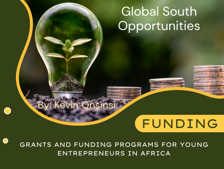 Grants and Funding Programs for Young Entrepreneurs in Africa