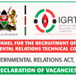 IGRTC Vacancies 2026: Member of the Intergovernmental Relations Technical Committee (7 Positions)