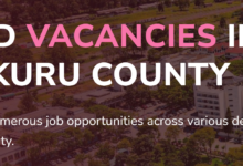82 Vacancies Open at The Nakuru County Government