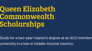 Queen Elizabeth Commonwealth Scholarships (QECS) 2027 for Master’s Degree Study (Fully Funded)